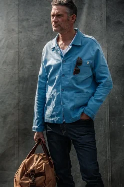 &SONS Jackets & Coats>Blue Bolt Chore Jacket