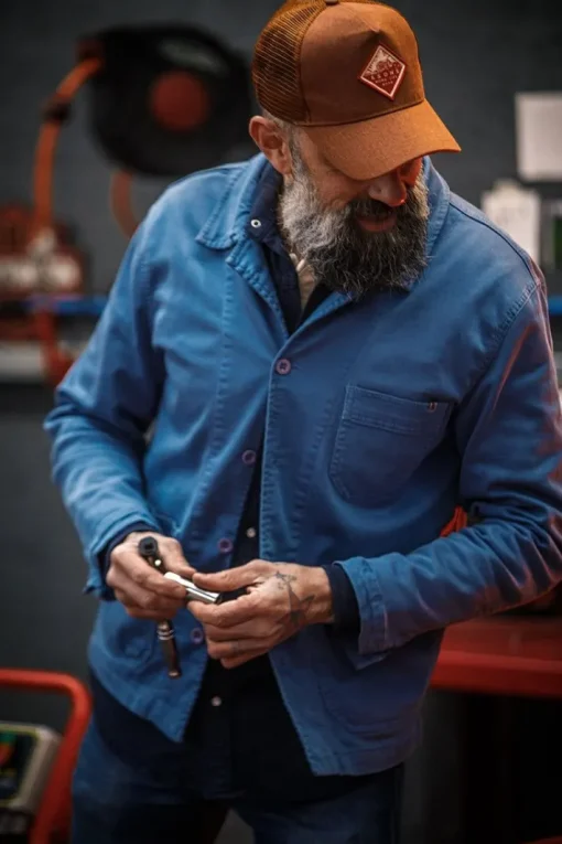 &SONS Jackets & Coats>Blue Bolt Chore Jacket