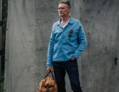 &SONS Jackets & Coats></noscript>Blue Bolt Chore Jacket