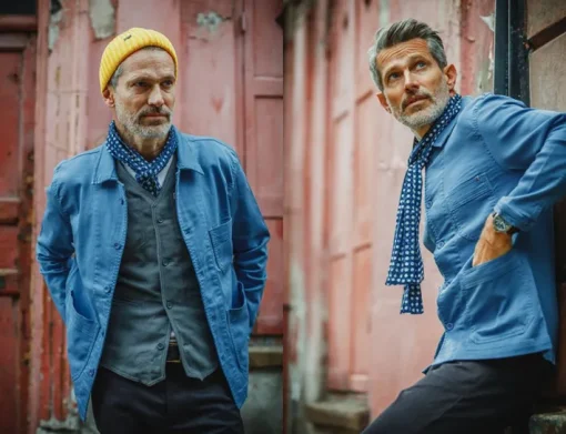 &SONS Jackets & Coats>Blue Bolt Chore Jacket