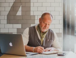 &SONS Scarves></noscript>Green Dot Organic Japanese Scarf