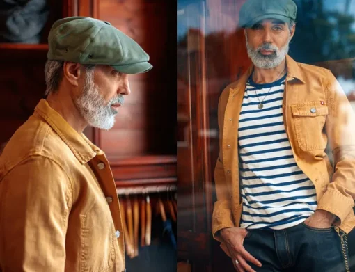 &SONS Knitwear>Jackson Baker Boy Cap - Army Green