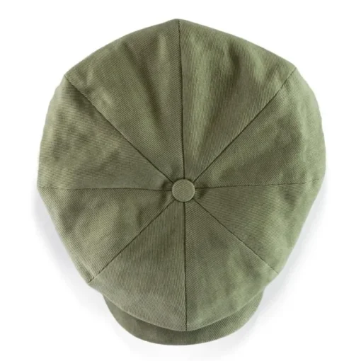 &SONS Knitwear>Jackson Baker Boy Cap - Army Green