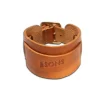 &SONS Leather Goods>Leather Watch / Wrist Cuff Tan