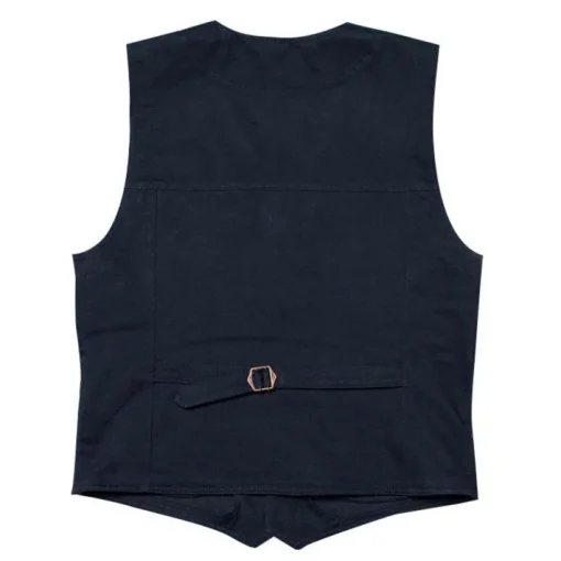 &SONS Waistcoats>Navy Lincoln Waistcoat / Vest