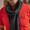 &SONS Knitwear>Outlaw Scarf Black