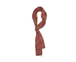 &SONS Scarves></noscript>Rust Dot Japanese Scarf