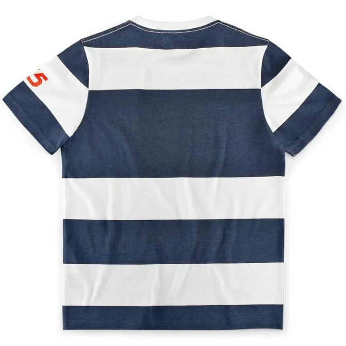 &SONS Tops>75 T-Shirt Indigo Stripe