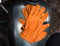 &SONS Leather Goods></noscript>Adventure Gloves Tan