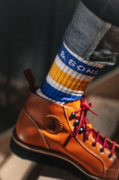 &SONS Footwear>Baseline Socks White