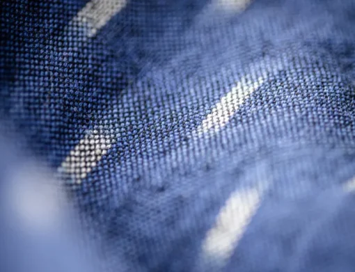 &SONS Scarves>Blue Star Dot Scarf