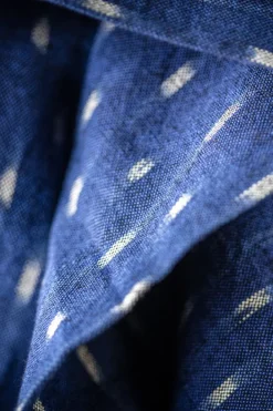 &SONS Scarves></noscript>Blue Star Dot Scarf