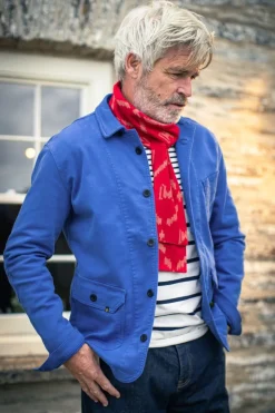 &SONS Jackets & Coats></noscript>Carver Jacket French Blue