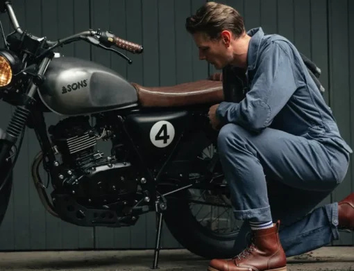 &SONS Bottoms & Shorts>Churchill Coveralls Dark Denim