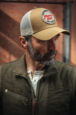 &SONS Headwear>Club Trucker Cap Tan