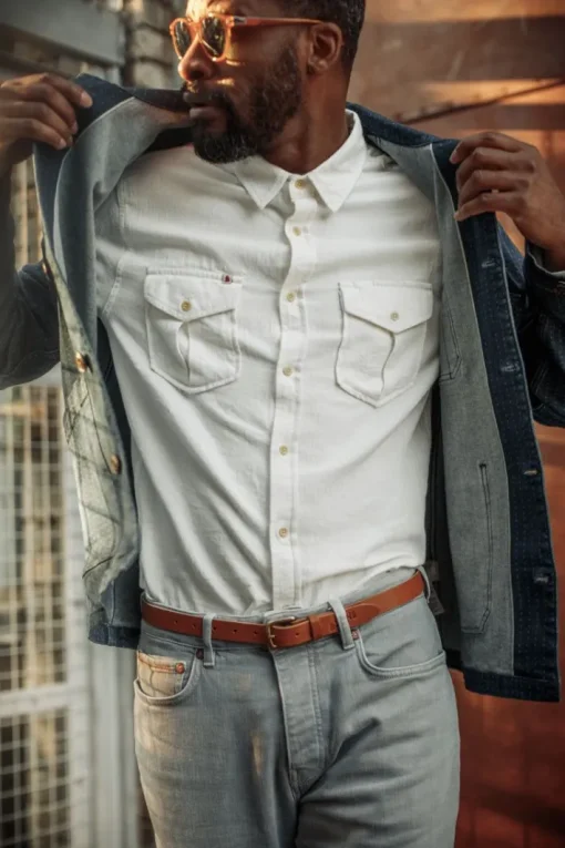&SONS Tops>Coast Long Sleeve Shirt Off-White