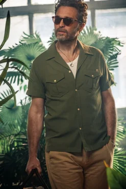 &SONS Tops></noscript>Coast Shirt Army Green