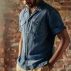 &SONS Tops>Coast Shirt Navy
