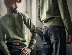 &SONS Jackets & Coats></noscript>Deck Sweatshirt Surplus Green