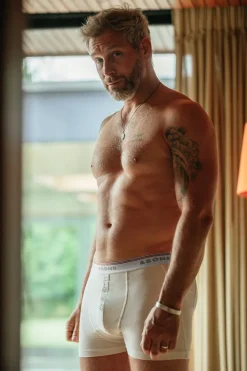 &SONS Tops></noscript>Essentials Boxer Shorts Raw