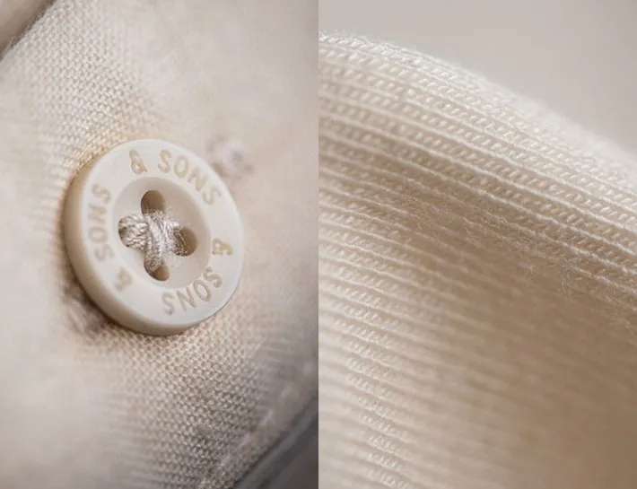 &SONS Tops>Essentials Long Johns Raw