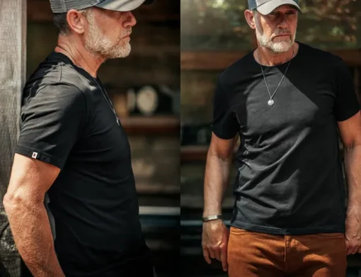 &SONS Tops>Essentials T-Shirt Black