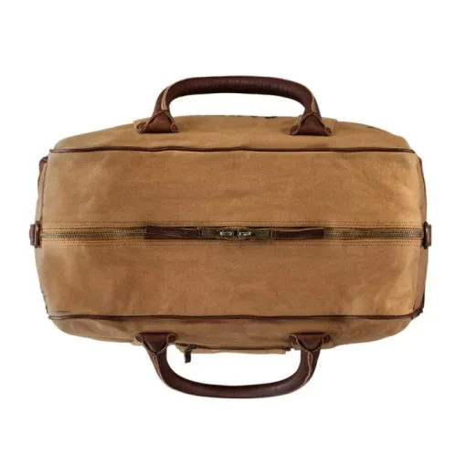 &SONS Leather Goods>Getaway Bag Tan