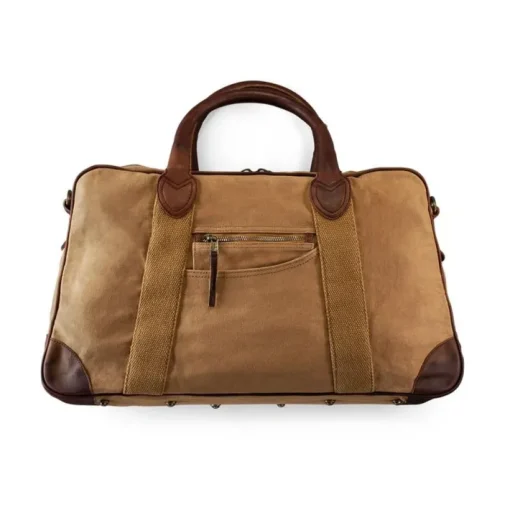 &SONS Leather Goods>Getaway Bag Tan