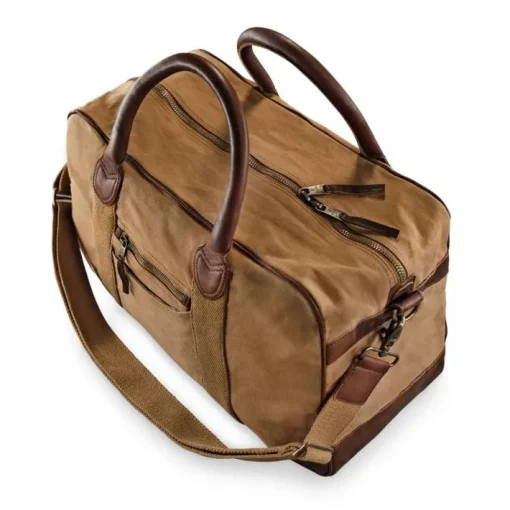 &SONS Leather Goods>Getaway Bag Tan