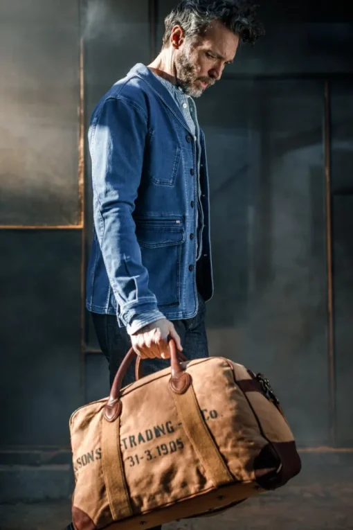 &SONS Leather Goods>Getaway Bag Tan