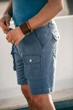 &SONS Bottoms & Shorts>Gravel Hiking Shorts Churchill Blue