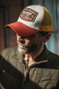 &SONS Headwear>Hardwear Trucker Cap Yellow