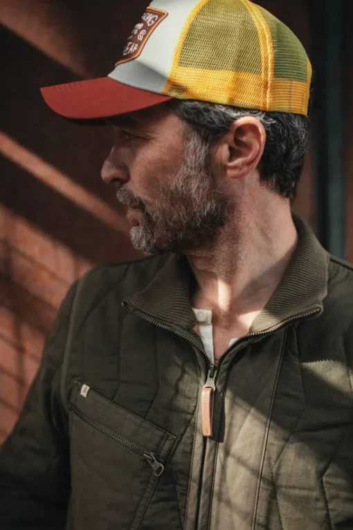 &SONS Headwear>Hardwear Trucker Cap Yellow