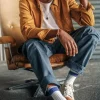 &SONS Bottoms & Shorts>Joey's Crew Pant Churchill Blue