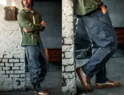 &SONS Bottoms & Shorts></noscript>Joey's Crew Pant Churchill Blue