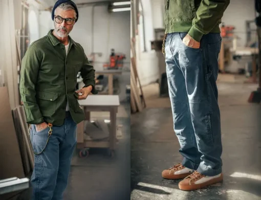 &SONS Bottoms & Shorts>Joey's Crew Pant Churchill Blue