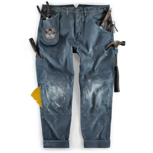 &SONS Bottoms & Shorts>Joey's Crew Pant Churchill Blue