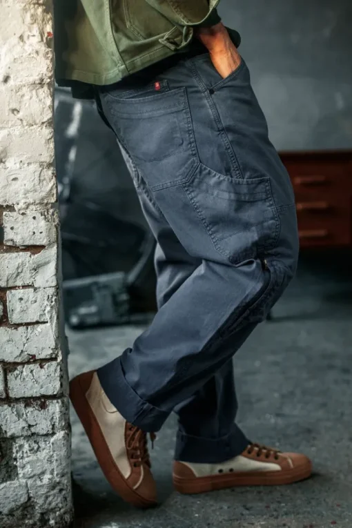 &SONS Bottoms & Shorts>Joey's Crew Pant Churchill Blue