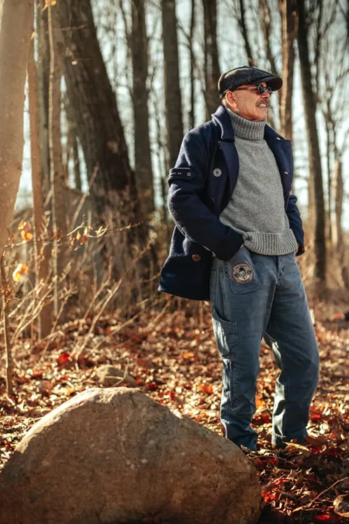 &SONS Bottoms & Shorts>Joey's Crew Pant Churchill Blue