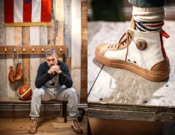 &SONS Footwear></noscript>New Baseline Basketball High Top Raw