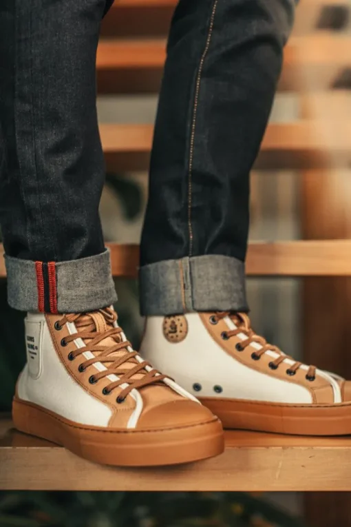 &SONS Footwear>New Baseline Basketball High Top Raw