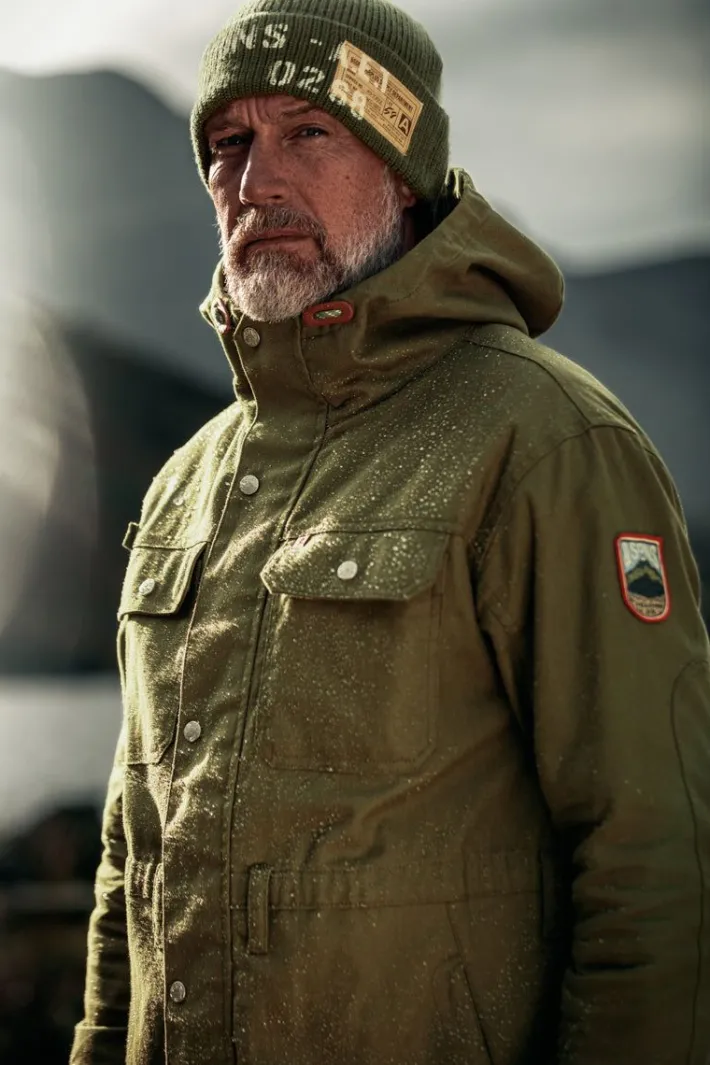 &SONS Jackets & Coats>Noah Cagoule Army Green