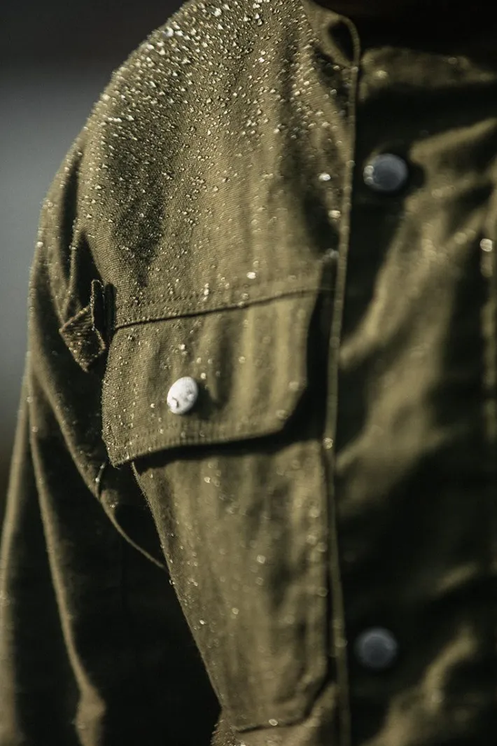 &SONS Jackets & Coats>Noah Cagoule Army Green