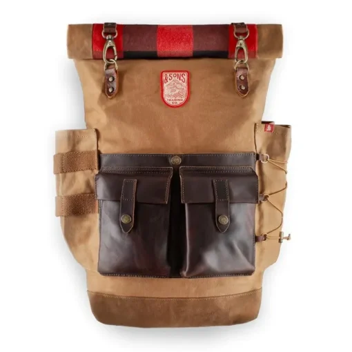 &SONS Leather Goods>Nordic Rucksack Tan
