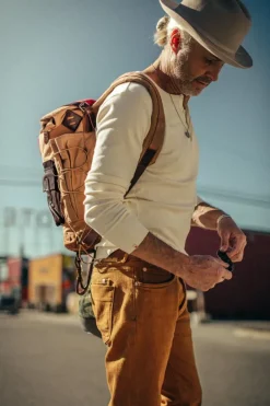 &SONS Leather Goods></noscript>Nordic Rucksack Tan