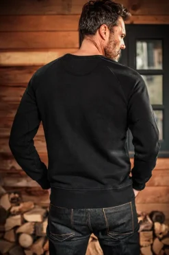 &SONS Jackets & Coats>Panther Pioneers Sweatshirt Black