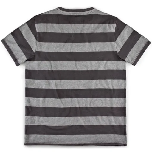 &SONS Tops>Papillon T-Shirt Grey Stripe