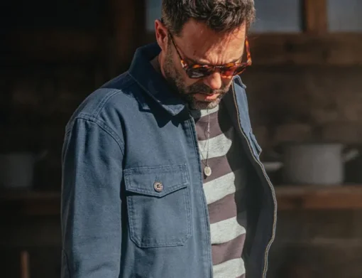 &SONS Tops>Papillon T-Shirt Grey Stripe