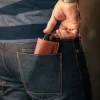 &SONS Leather Goods>Pouch Glasses Case Brown