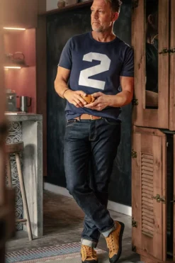 &SONS Tops></noscript>Racing 2 T-Shirt Navy